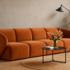 Sofa Modułowa Tapicerowana Verna SL+S+S+SP bez funkcji spania - Nowoczesna Duża Kanapa do Salonu