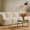 Sofa Modułowa Tapicerowana Verna SL+S+S+SP bez funkcji spania - Nowoczesna Duża Kanapa do Salonu