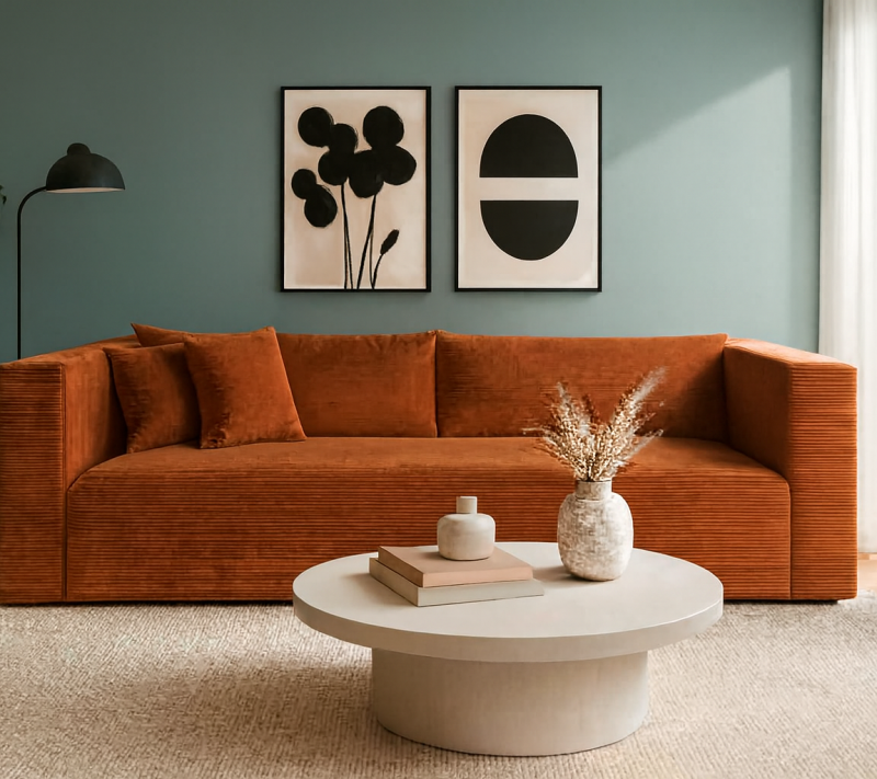 Tapicerowana Sofa Linkin do zestawu