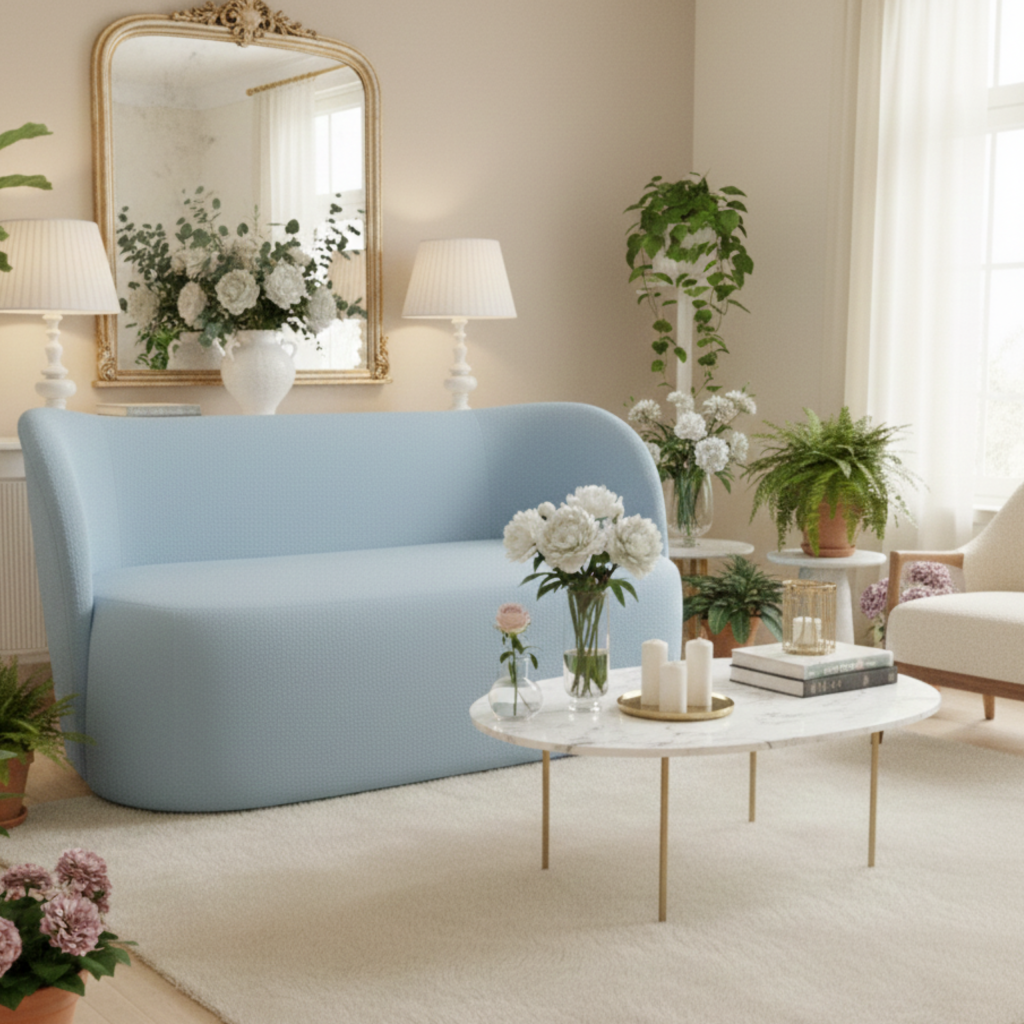 Tapicerowana Sofa Carvin II do zestawu