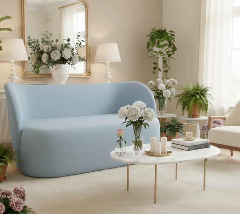 Tapicerowana Sofa Carvin II do zestawu