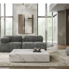 Sofa Modułowa Tapicerowana Milky SL+S+P - Nowoczesny Zestaw Wypoczynkowy