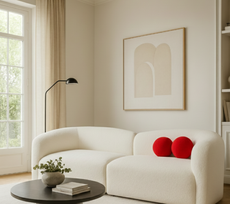 Tapicerowana Sofa 3-osobowa Cressi II do zestawu