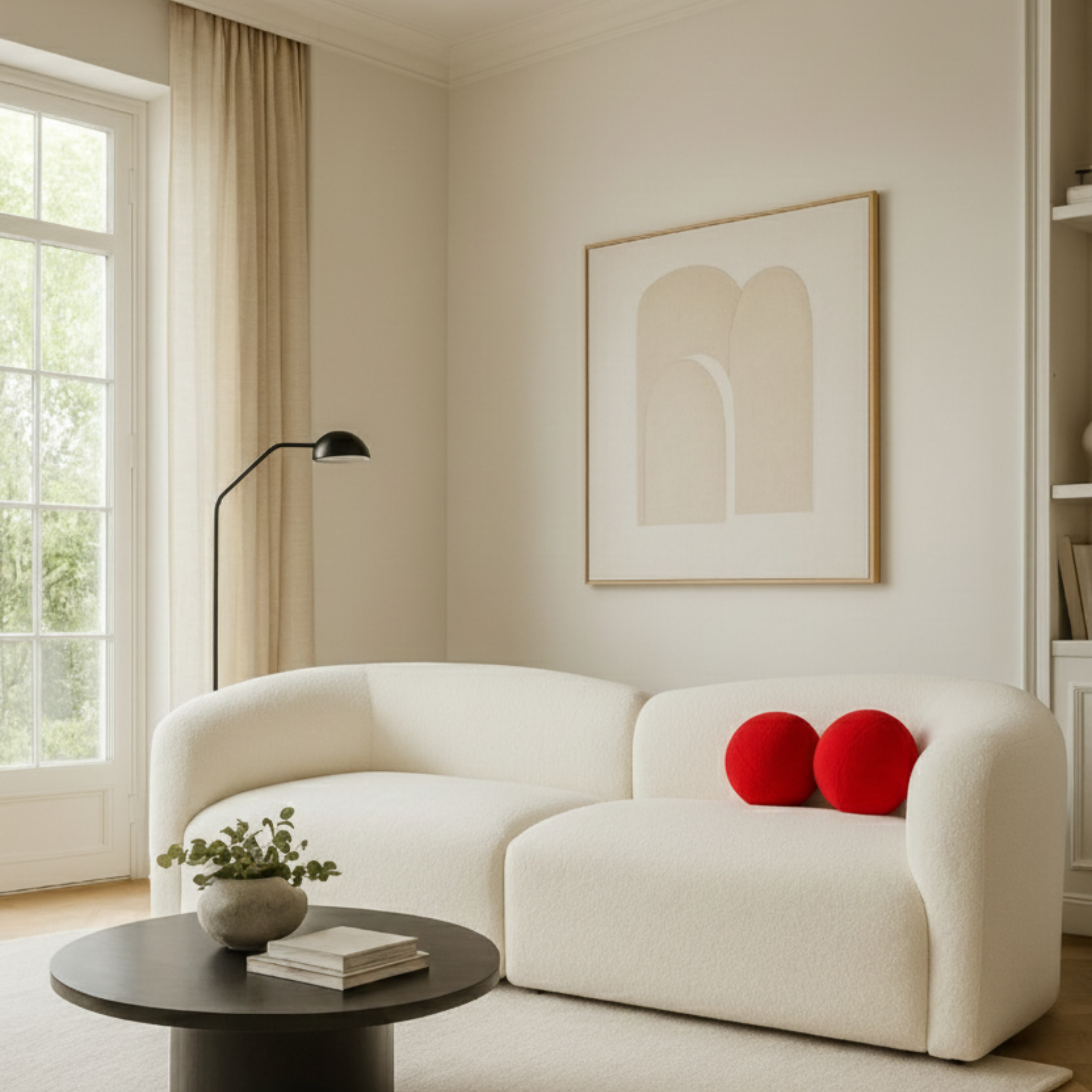 Tapicerowana Sofa 3-osobowa Cressi II do zestawu