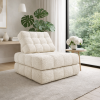 Wygodna Sofa Modułowa Tapicerowana Dalia bez funkcji spania - Modernistyczna Kanapa do Salonu