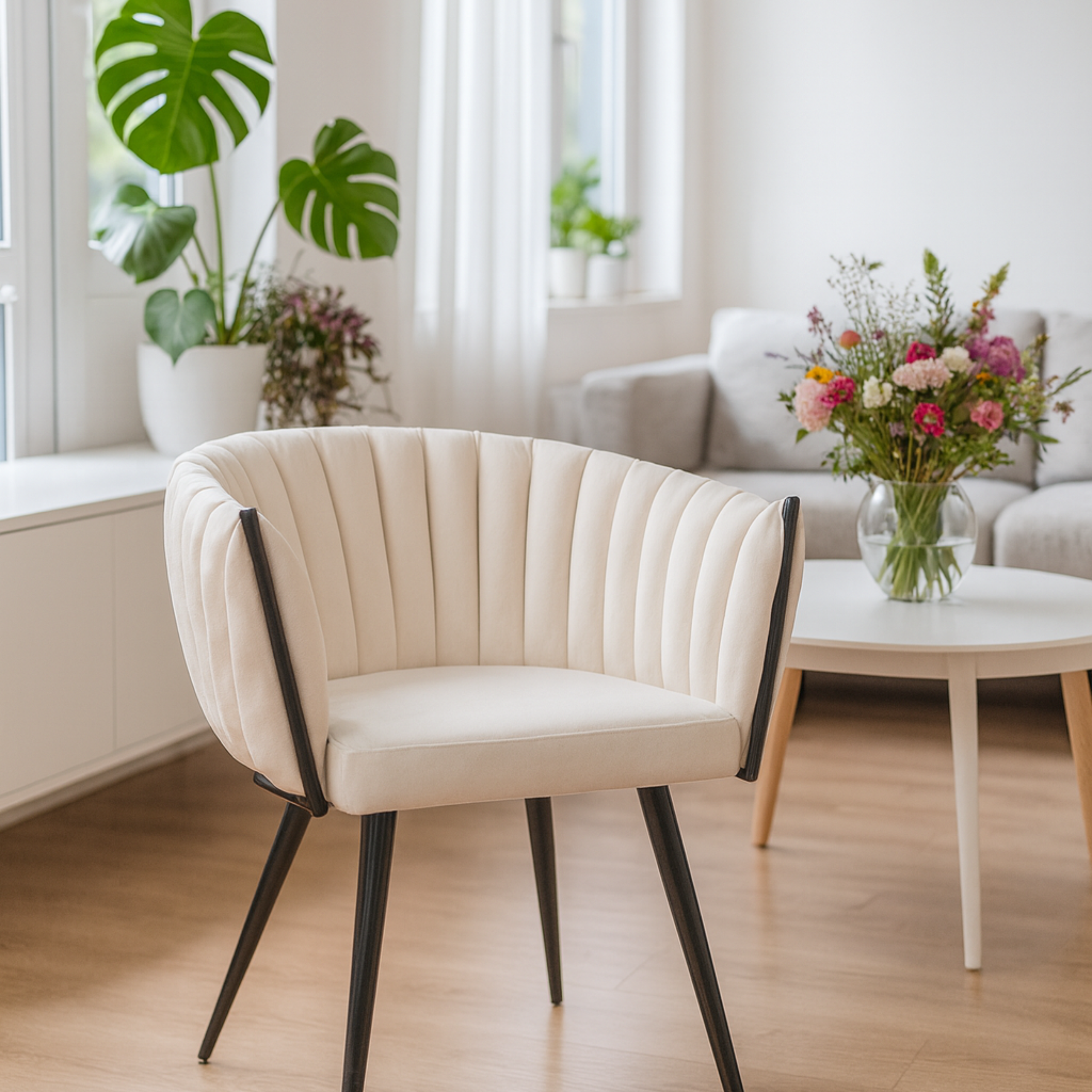 Fotel tapicerowany Sorella – komfortowy wypoczynek