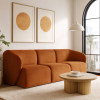Sofa Modułowa Tapicerowana Verna SL+S+SP bez funkcji spania - Nowoczesna Kanapa do Salonu