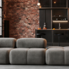 Sofa Modułowa Tapicerowana Milky SL+S+P - Nowoczesny Zestaw Wypoczynkowy