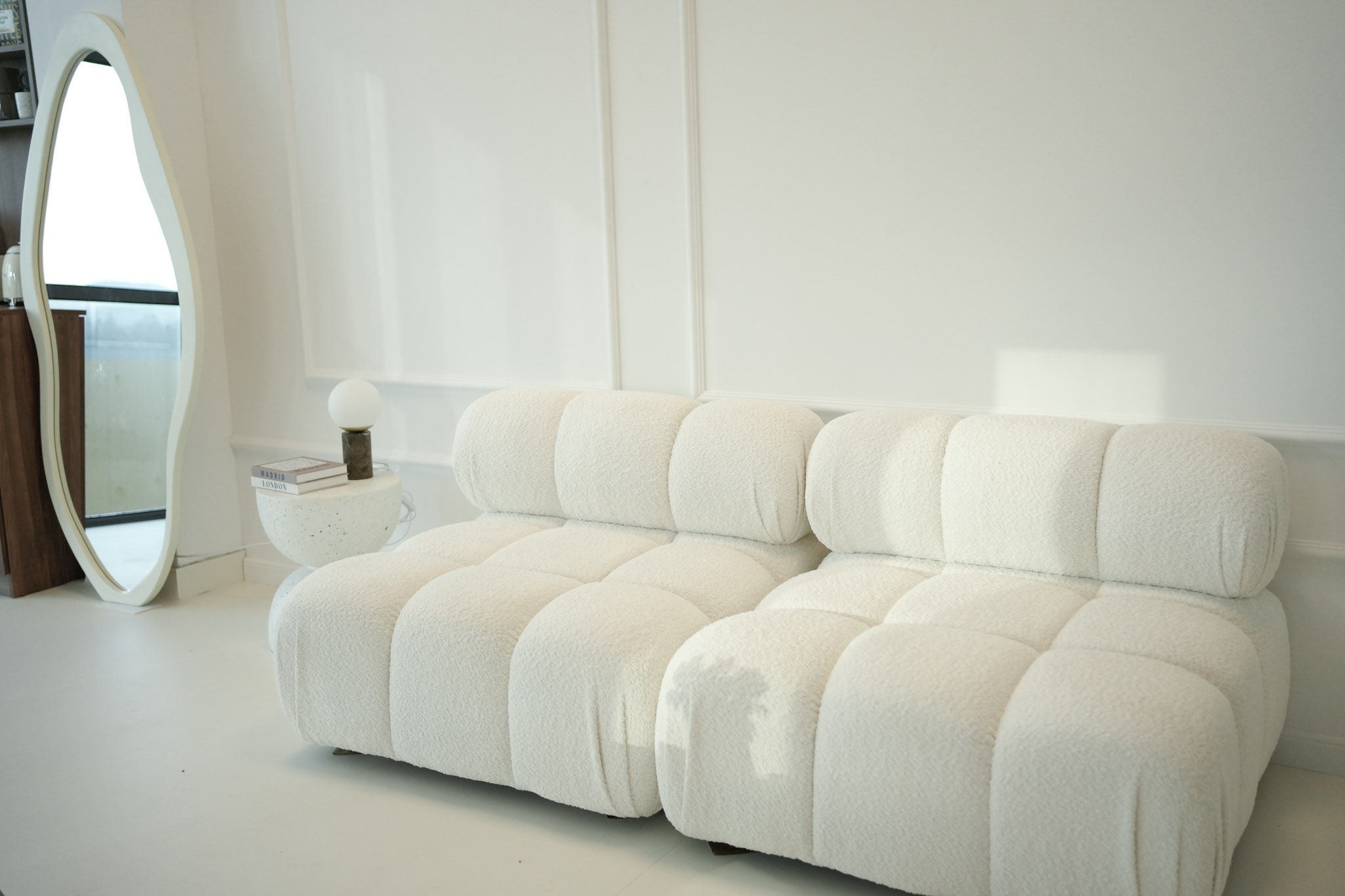 Sofa Modułowa Tapicerowana Balia S+S - Nowoczesna Kanapa Bubbly