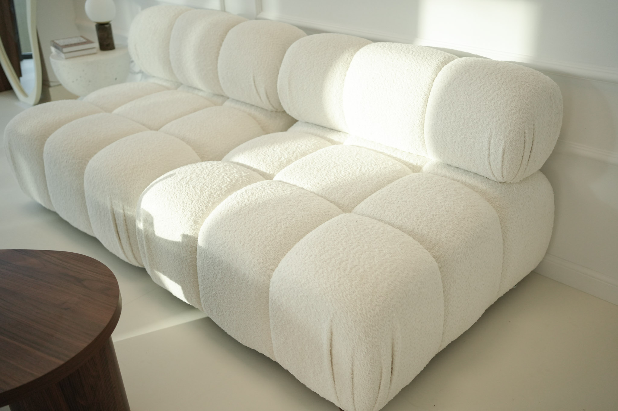 Sofa Modułowa Tapicerowana Balia S+S - Nowoczesna Kanapa Bubbly