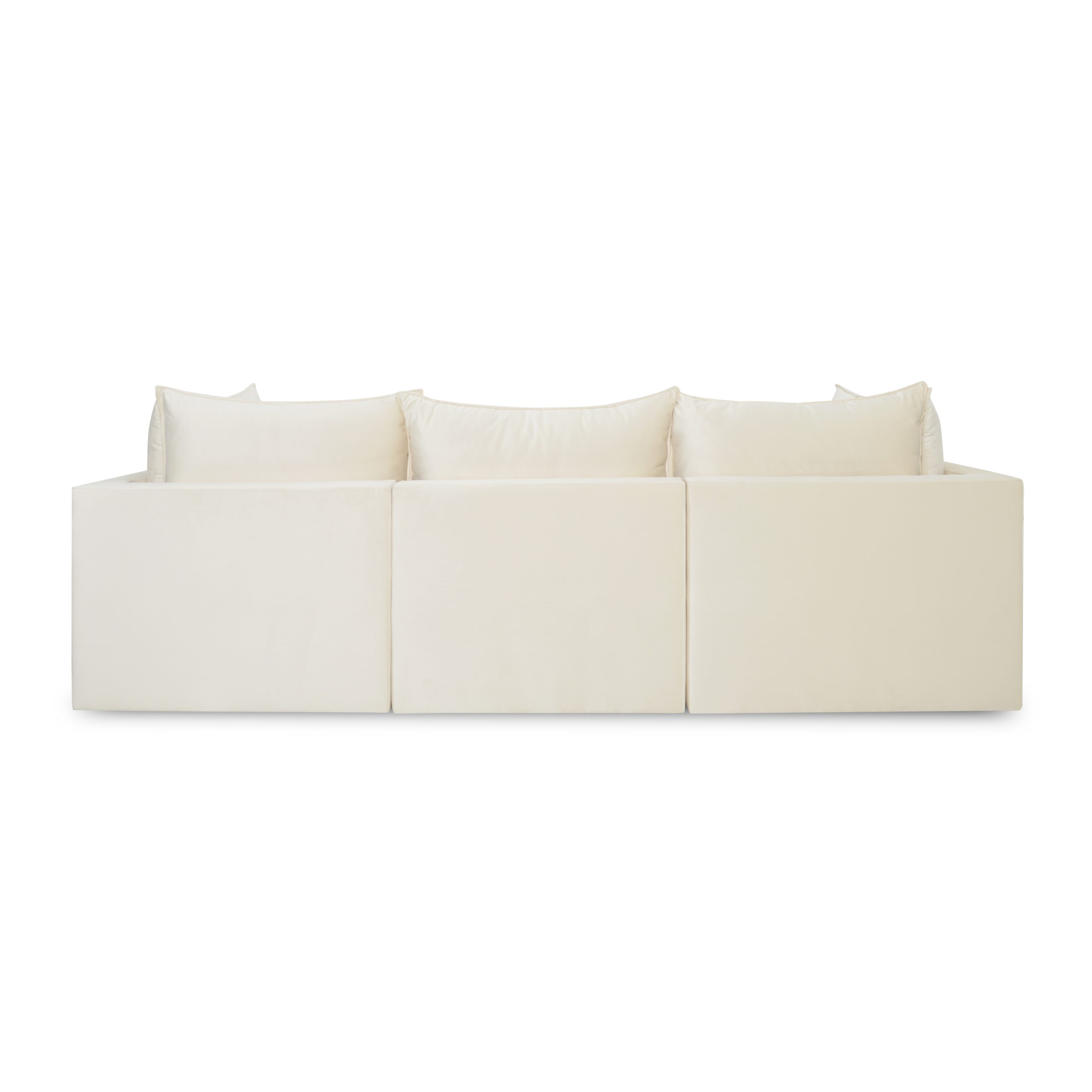 Sofa Modułowa Tapicerowana Nuell R+S+R bez funkcji spania - Nowoczesna Kanapa do Pokoju