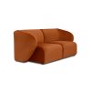 Sofa Modułowa Tapicerowana Verna SL+SP bez funkcji spania - Nowoczesna Dwuosobowa Kanapa do Pokoju