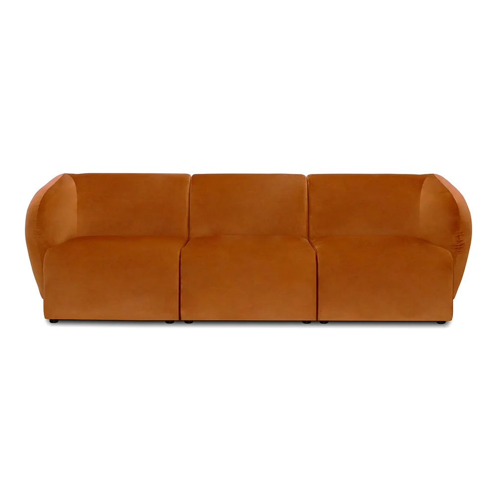 Sofa Modułowa Tapicerowana Verna SL+S+SP bez funkcji spania - Nowoczesna Kanapa do Salonu