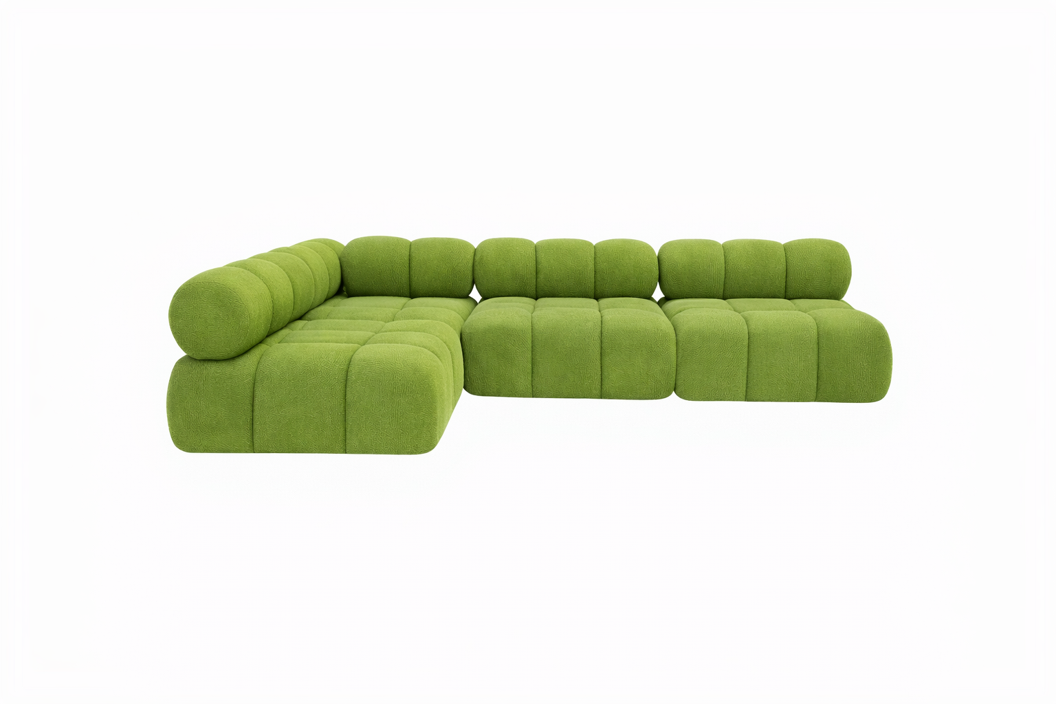 Narożnik Modułowy Tapicerowany Balia S+R+S+S - Duża Sofa Rogowa Bubbly