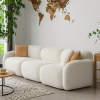 Sofa Modułowa Tapicerowana Mobi SL+S+SP bez funkcji spania - Nowoczesna Kanapa do Salonu