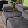 Sofa Modułowa Tapicerowana Leddy SL+S+P - Nowoczesna Wygodna Kanapa do Salonu