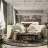 Fotel tapicerowany Sorin minimalistyczny – wygodny do salonu