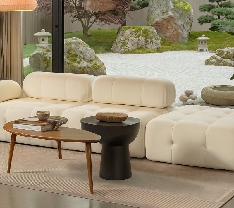 Sofa Modułowa Tapicerowana Leddy SL+S+P - Nowoczesna Wygodna Kanapa do Salonu