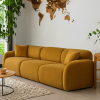 Sofa Modułowa Tapicerowana Mobi SL+S+SP bez funkcji spania - Nowoczesna Kanapa do Salonu