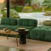 Sofa Modułowa Tapicerowana Leddy SL+S+P - Nowoczesna Wygodna Kanapa do Salonu