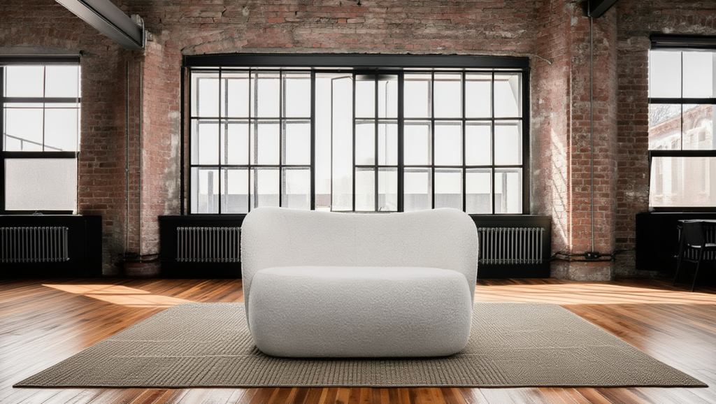 Tapicerowana Sofa Carvin do zestawu