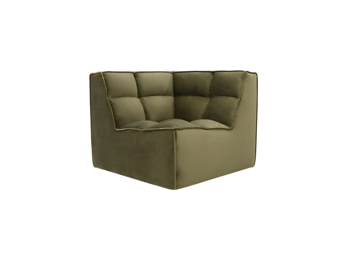 Narożnik Modułowy Tapicerowany Sorin FOTEL, RÓG, SOFA bez funkcji spania - Nowoczesna Sofa do Salonu