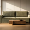Tapicerowana Sofa z funkcją spania Ravin do zestawu