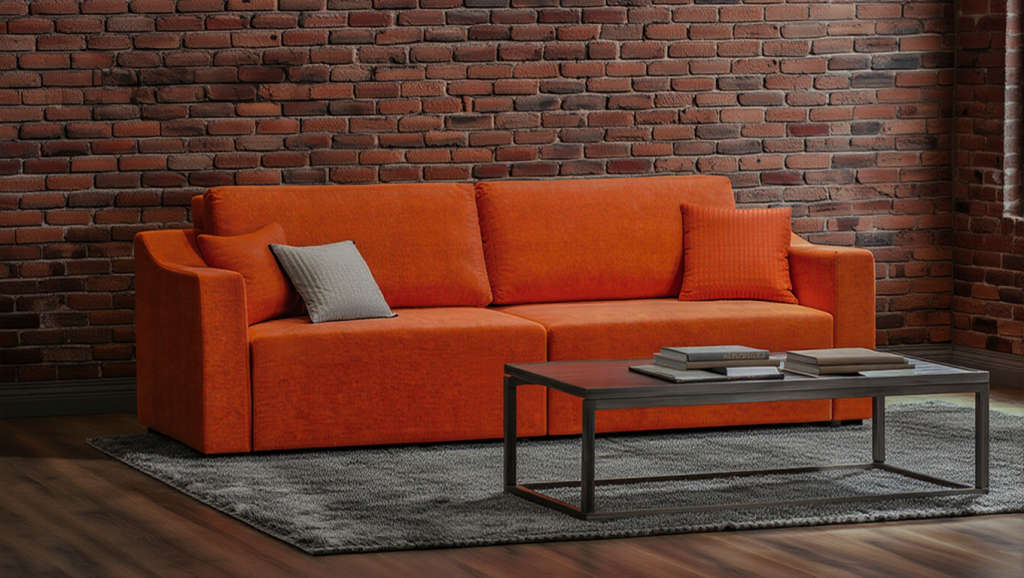 Tapicerowana Sofa Lusane do zestawu