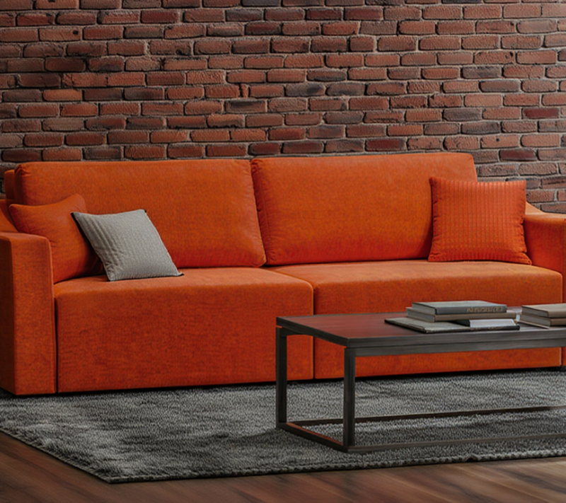 Tapicerowana Sofa Lusane do zestawu