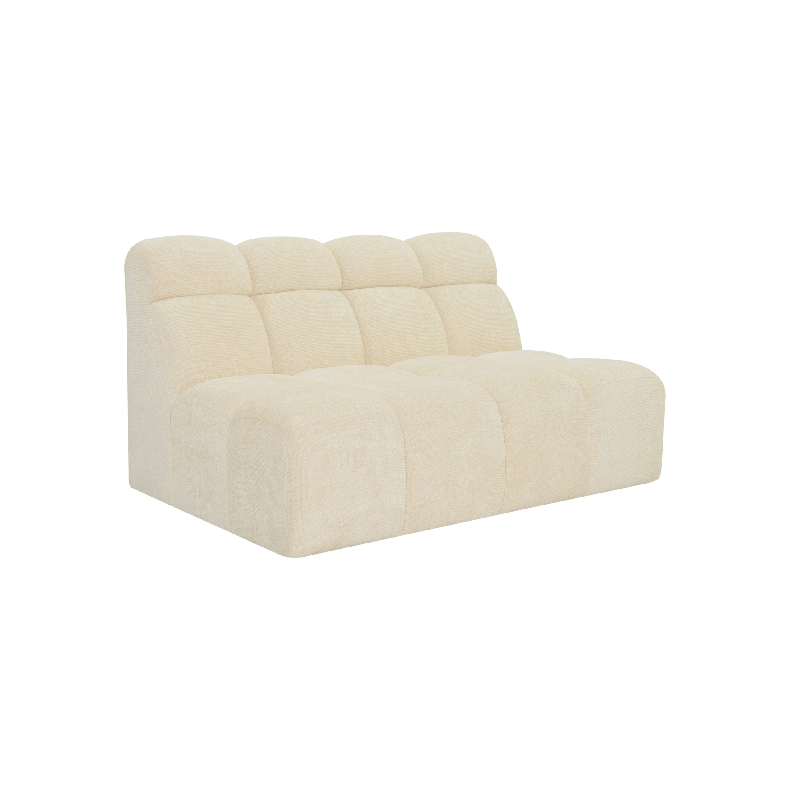 Tapicerowana Sofa Revell bez podłokietników do zestawu