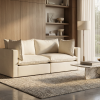 Sofa Modułowa Tapicerowana Nuell R+R bez funkcji spania - Nowoczesna Kanapa do Salonu