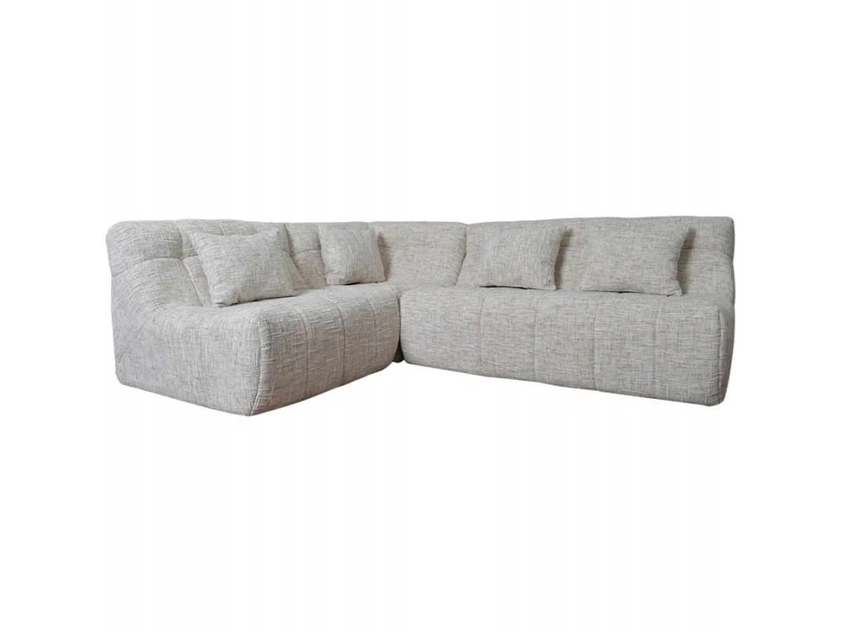 Narożnik Modułowy Tapicerowany Linea FOTEL, RÓG, SOFA bez funkcji spania - Nowoczesna Kanapa do Salonu