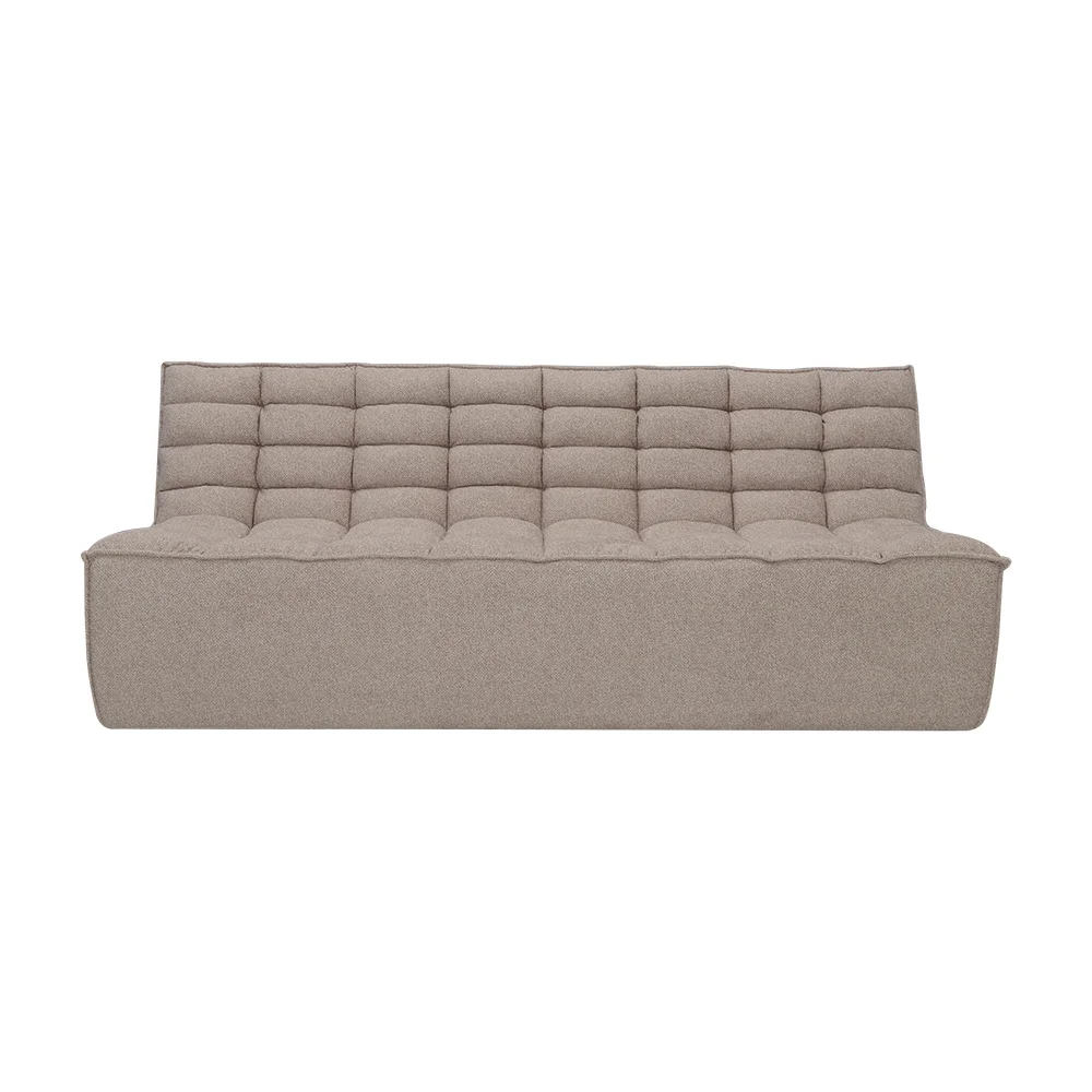 Sofa Tapicerowana Sento II bez funkcji spania - Nowoczesna Trzyosobowa Kanapa do Salonu