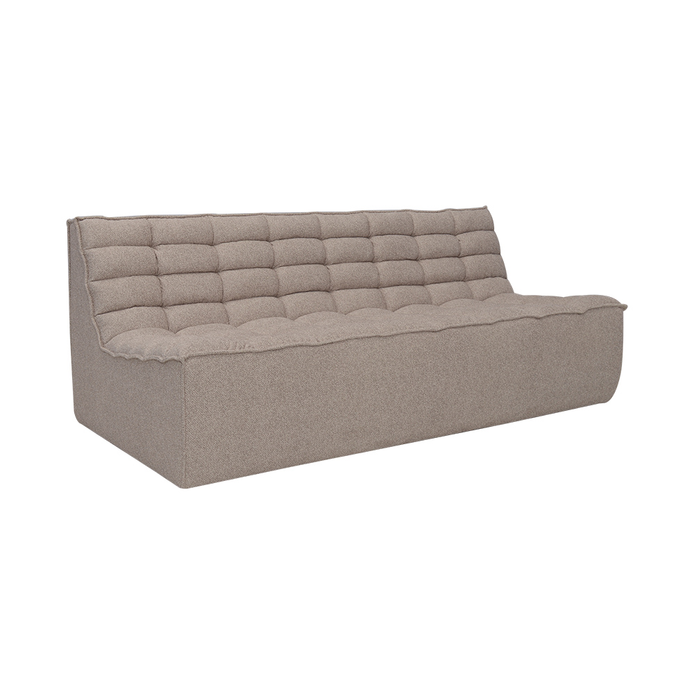 Sofa Tapicerowana Sento II bez funkcji spania - Nowoczesna Trzyosobowa Kanapa do Salonu
