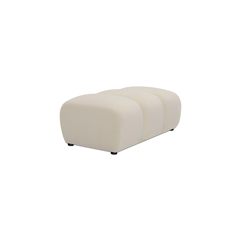 Tapicerowana Pufa do sofy/narożnika Emany