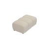 Tapicerowana Pufa do Sofy Modułowej Monir - Nowoczesny Podnóżek