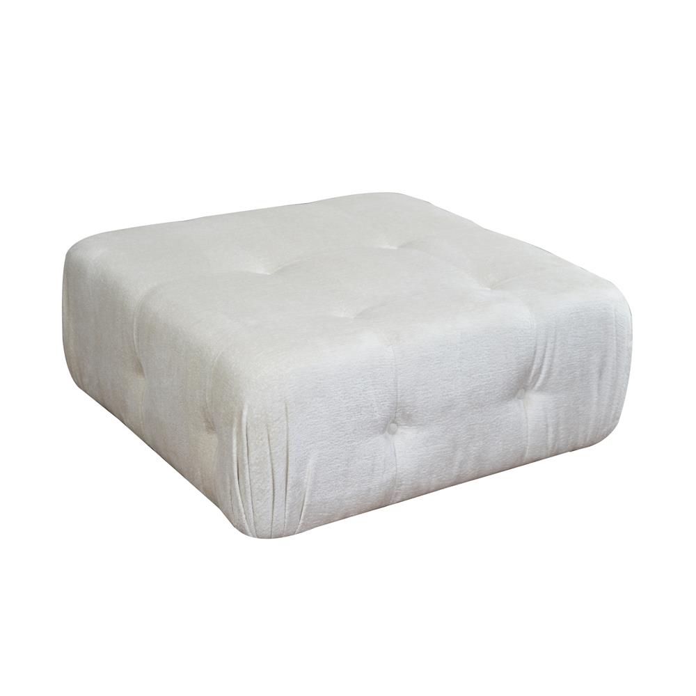 Tapicerowana Pufa do sofy Leddy