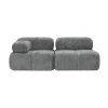 Sofa Modułowa Tapicerowana Milky SL+S - Nowoczesna Kompaktowa Kanapa do Salonu