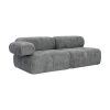 Sofa Modułowa Tapicerowana Milky SL+S - Nowoczesna Kompaktowa Kanapa do Salonu