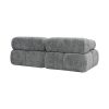 Sofa Modułowa Tapicerowana Milky SL+S - Nowoczesna Kompaktowa Kanapa do Salonu