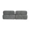 Sofa Modułowa Tapicerowana Milky SL+S - Nowoczesna Kompaktowa Kanapa do Salonu