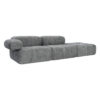Sofa Modułowa Tapicerowana Milky SL+S+P - Nowoczesny Zestaw Wypoczynkowy
