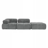 Sofa Modułowa Tapicerowana Milky SL+S+P - Nowoczesny Zestaw Wypoczynkowy