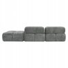 Sofa Modułowa Tapicerowana Milky SL+S+P - Nowoczesny Zestaw Wypoczynkowy