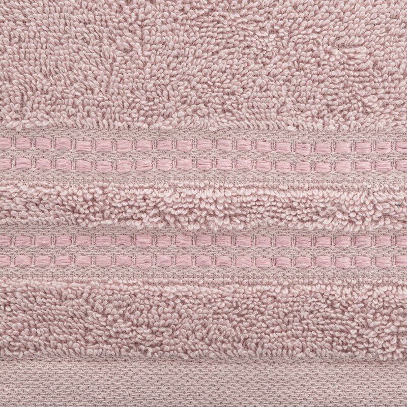 Ręcznik Ally pudrowy róż 50 x 90 cm – miękki i chłonny