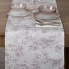Bieżnik Garden kremowy 40 x 140 cm – idealny na stół