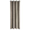 Zasłona gotowa D91 brązowa 140 x 250 cm – wprowadza przytulność