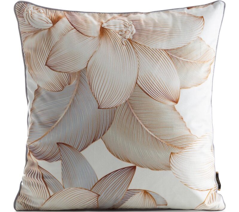 POSZEWKA VELVET 197 45 X 45 CM NATURALNY