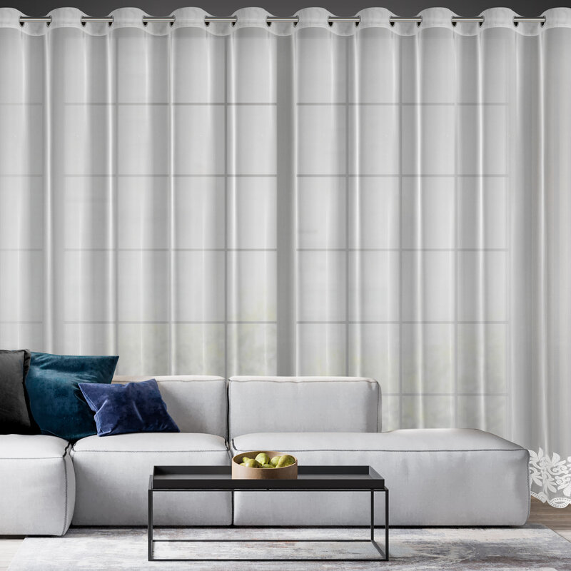 FIRANA GOTOWA TALIA 350 X 250 CM BIAŁY