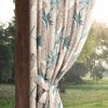 Zasłona gotowa Garden 8 beżowa 155 x 200 cm – idealna na taras